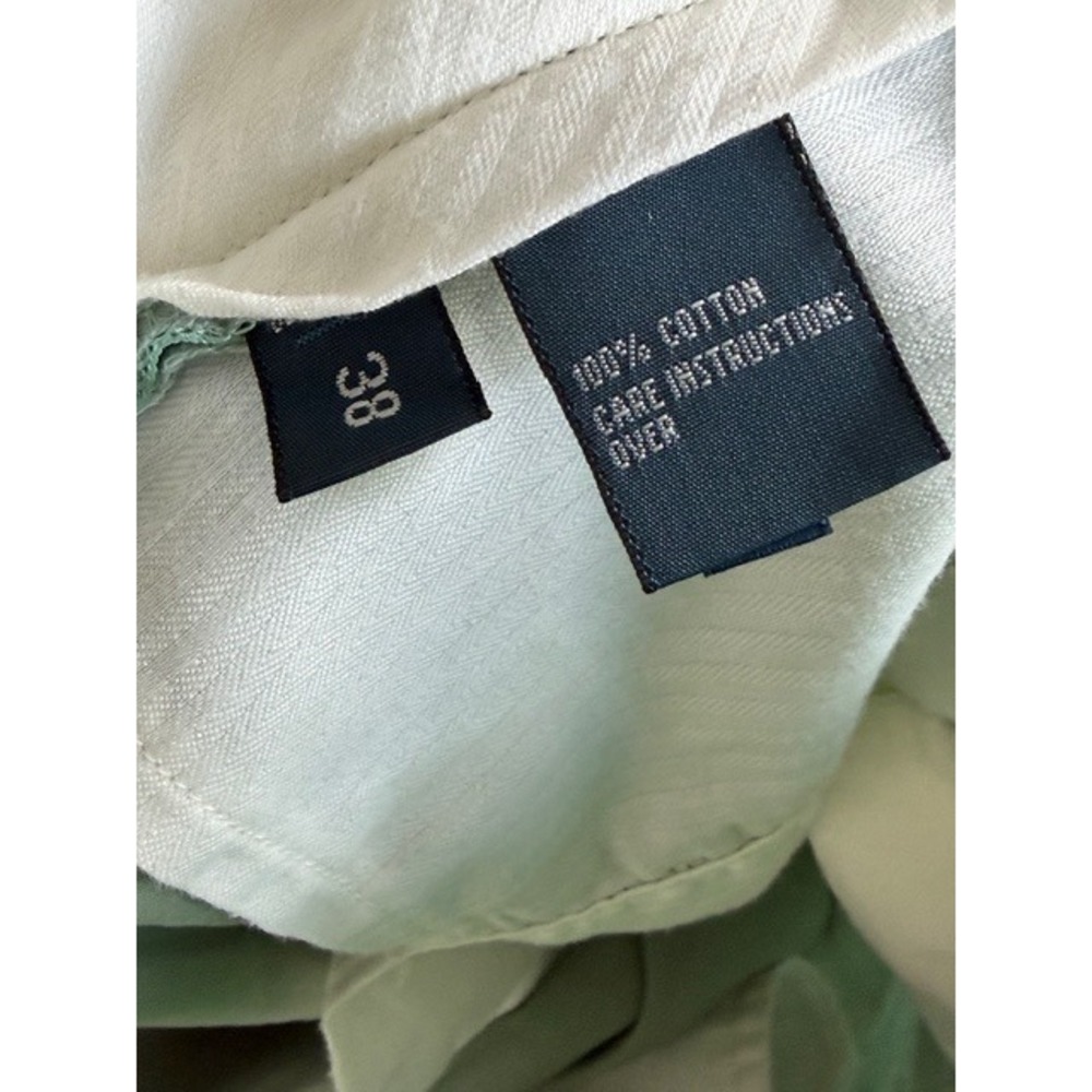 Polo Ralph Lauren Mens Sage Green Cotton Chino Shorts Size 38 Flat Front Classic - Picture 5 of 7